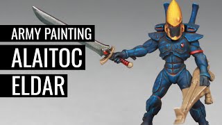 How to Paint CRAFTWORLD ALAITOC  ELDAR  Storm Guardians  Warhammer 40k [upl. by Scheer828]