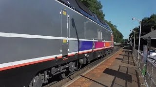 Morning NJ Transit and MetroNorth WOH trains at HoHoKus part 3 [upl. by Salb273]