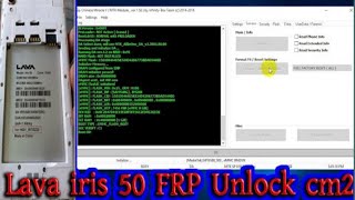 Lava Iris 50 frp bypass cm2 [upl. by Ojaras]