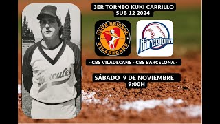 3er Torneo Kuki Carrillo CBS Viladecans vs CBS Barcelona [upl. by Tressa578]