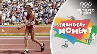 The Most Incredible Final Lap in Olympic Marathon History  Strangest Moments [upl. by Ekusuy]