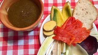 How to make bagna cauda a garlic dip from Piemonte  Pasta Grannies [upl. by Annirok]