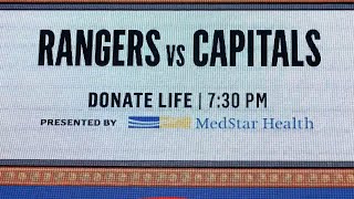 Living Donors are Monumental Washington Capitals Donate Life Night [upl. by Dael708]