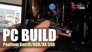 PC Build Pentium Gold  Cheapest gaming pc build 2022 [upl. by Venola]