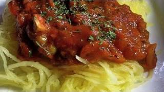 Vegetable Garden Spaghetti Recipe Made With Spaghetti Squash [upl. by Nevaeh235]