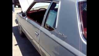 1977 CHEVY CAPRICE CLASSIC 2 DR  RARE REAR GLASS [upl. by Idnym581]