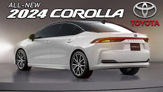 2024 Toyota Corolla New Model first look Carbizzy [upl. by Nairahcaz]