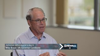 One on one with Mike Braun  Indiana Governors Race EXTENDED INTERVIEW [upl. by Iggep]