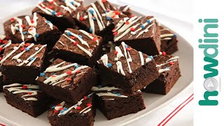 How to make brownie pizza and decorate brownies [upl. by Preiser]