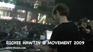 RICHIE HAWTIN  MOVEMENT 2009 TORINO CLOSING SET [upl. by Sallie467]