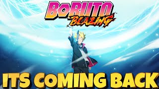 NARUTO BLAZING RETURNING IN 20242025 🤯 IS THIS REAL [upl. by Starbuck901]