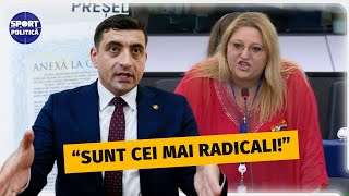 “TE VOR VOTA FANII DIANEI SOSOACA” George Simion RASPUNS DUR catre FOSTA COLEGA DE PARTID [upl. by Ehcsrop]