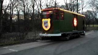 Heaton Park Tramway Illuminated Tram 752MPG [upl. by Orwin]