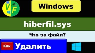 Как удалить hiberfilsys что за файл [upl. by Nniw]