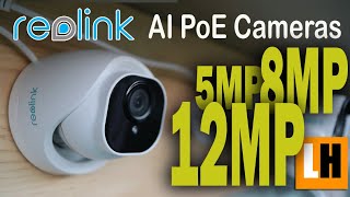 Reolink AI POE Cameras Compared  12MP vs 8MP vs 5MP Video Quality Day amp Night [upl. by Nivle]