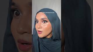 Blusher placement tutorial for round face 😍 [upl. by Nyllij]