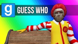 Gmod Guess Who  Mcdonalds Edition Garrys Mod Funny Moments [upl. by Ymiaj]