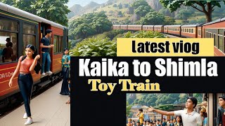 Kalka to Shimla Toy Train  Full information  first Class Coach Shivalik Deluxe Express Rimpy Raj [upl. by Acinomaj]