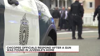 City leaders respond after gun found in juvenile’s home following Chicopee High School fight [upl. by Sitoel]