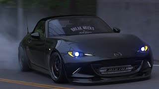 Mazda MX5 Turbo at Hakone Ohiradai  Assetto Corsa [upl. by Eeresed]