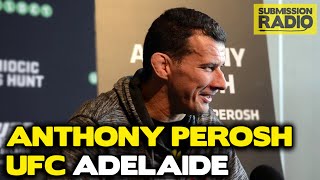 UFC Fight Night Adelaide Anthony Perosh on choking out Sean OConnell sparring with Jon Jones [upl. by Langill]