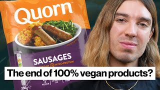 So vegan products are being blended with actual meat and dairy now [upl. by Ffilc807]