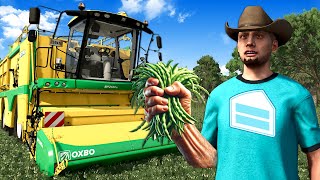 BAD FARMERS GROW GREEN BEANS Farming Simulator 25 [upl. by Beaulieu]