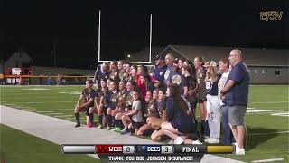 East Fairmont vs Weir Red Riders Girls Soccer Regional Championship [upl. by Ellehcin]