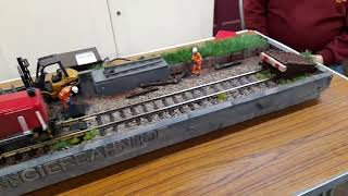 Shirehampton model railway exhibition on the 3224 part 3 [upl. by Lennahc]