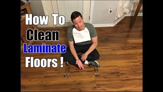 How To Clean Laminate Floors  Clean With Confidence [upl. by Oiziruam]