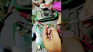 Voltage Regulator ic 7805 shorts trandindyoutubeshorts 7805 [upl. by Ettebab759]