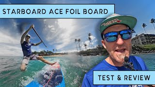 Test and Review Starboard ACE Downwind Foil Board [upl. by Levitus]