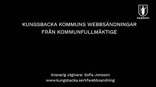 Kungsbacka Kommunfullmäktige 14 juni 2023 [upl. by Tonye162]