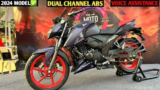 Finally New 2024 TVS Apache RTR160 4V Is Back With New Updates 👑  New Apache RTR160 4V 2024 Model [upl. by Bari]