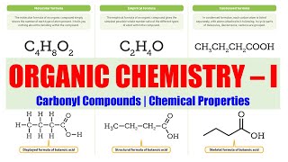 38 Carbonyl Compounds Chemical Properties  Organic Chemistry 01  BPharmacy 2nd Semester [upl. by Anderegg190]