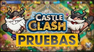 Probando héroes  Castle Clash  El Maestro [upl. by Aiam63]