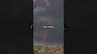 Massive Mountain Fire Forces Thousands to Flee Are They Safe fire mountains [upl. by Nette]