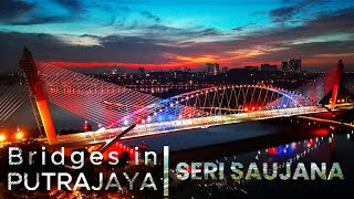 Seri Saujana Bridge Putrayaja  Cable stayed Arch bridge [upl. by Markos]