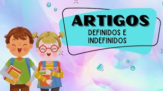 Artigos definidos e indefinidos [upl. by Ailerua]