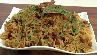 Chana Masala Rice  Sanjeev Kapoor Khazana [upl. by Learrsi]