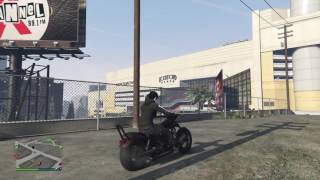 Custom Western Rat Bike Options amp Test  GtaV  Biker Dlc [upl. by Seibold]