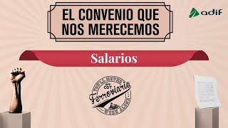 SALARIOS El convenio que nos merecemos en Adif [upl. by Natsuj247]