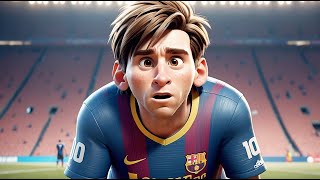 Lionel Messi Ai Animated Story of the GOAT [upl. by Middendorf]