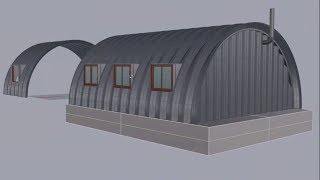 DIY Quonset House Quonset Hut Side Windows [upl. by Mogerly]