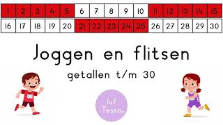 Joggen en flitsen • Getallen tm 30 [upl. by Narmi]