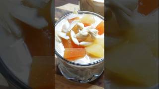 Creamy Fruit Cocktail Recipe  Restaurant Style Cream Cocktail  Easy Dessert [upl. by Odnalref]