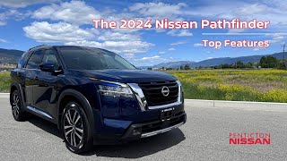 2024 Nissan Pathfinder  Top Features [upl. by Yromas]