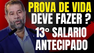 Aposentados  Saiba Como Sera Nova Prova de Vida em 2024 e Adiantamento do Decimo Terceiro [upl. by Arjun]