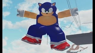 Lego Sonic Simulator Sonic Roblox Fangame [upl. by Adoree731]