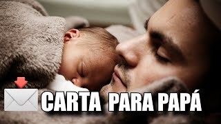 DEDICATORIA A UN PADRE FALLECIDO 💌 Poema para papá en el Día del Padre 💙POESÍA [upl. by Idisahc]